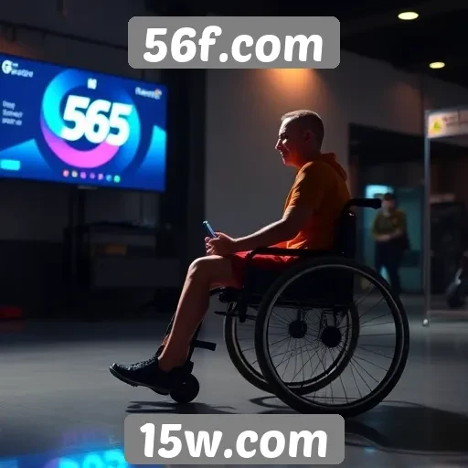 Acessibilidade e experiência do usuário em 56f.com